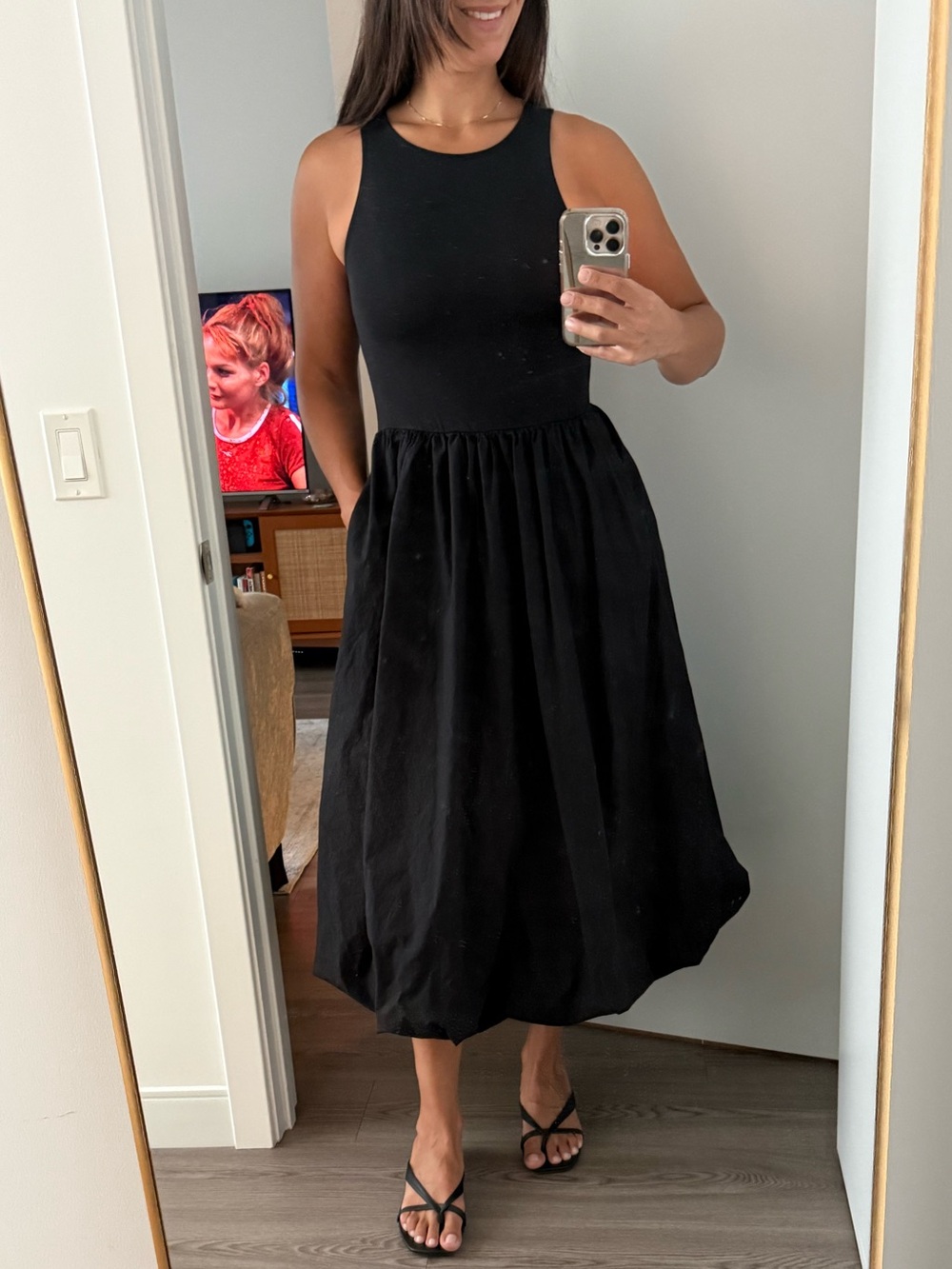 LOFT - Bubble Hem Dress